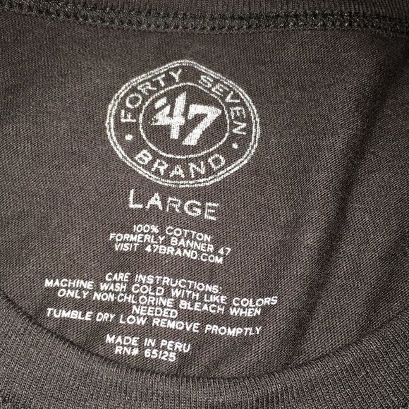 Sewn 47 Logo Vintage Pittsburgh Steelers T shirts - Picture 5 of 7